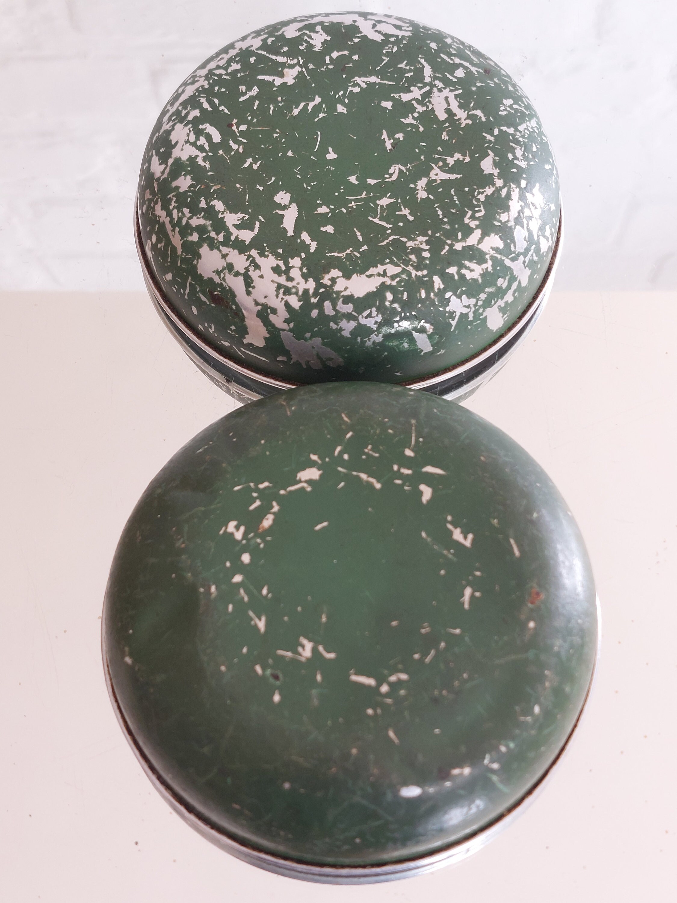 Vintage Worcester Ware England Tea- Sugar Lidded Tins C1940 - Etsy