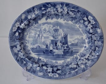 Wedgwood Ferrara Etruria England 9.5" Serving Plate- Platter- Dish c1920
