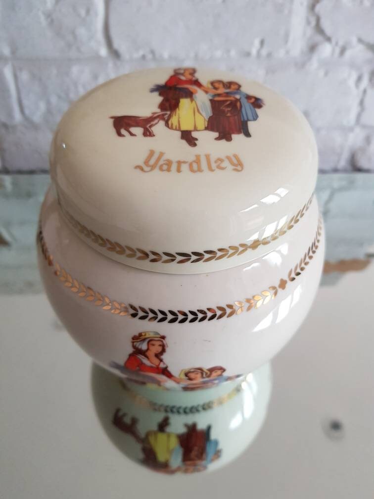 Vintage yardley Commemorative Ginger Jar Etsy