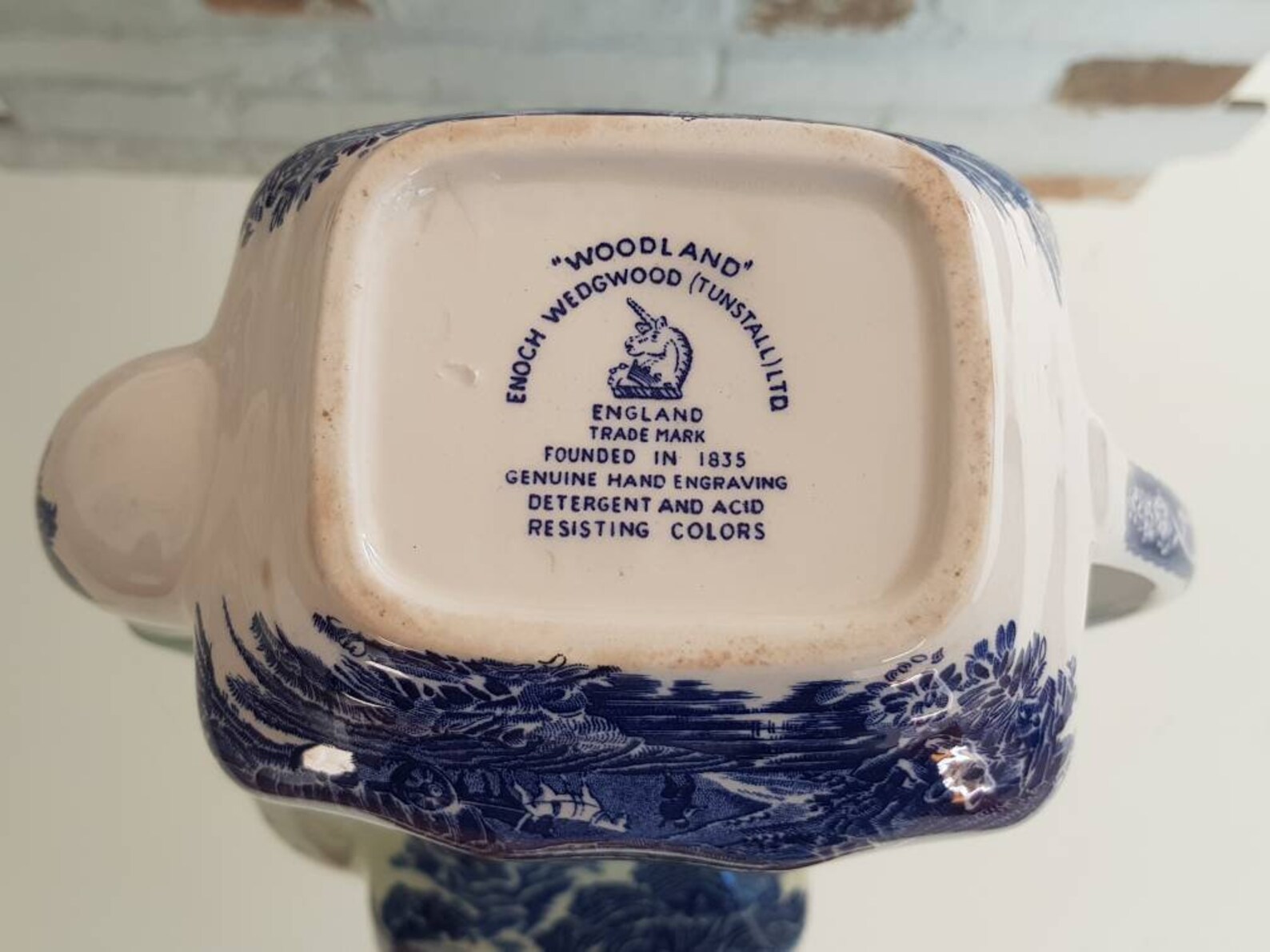 Vintage Enoch Wedgwood Tunstall Ltd woodland Etsy UK