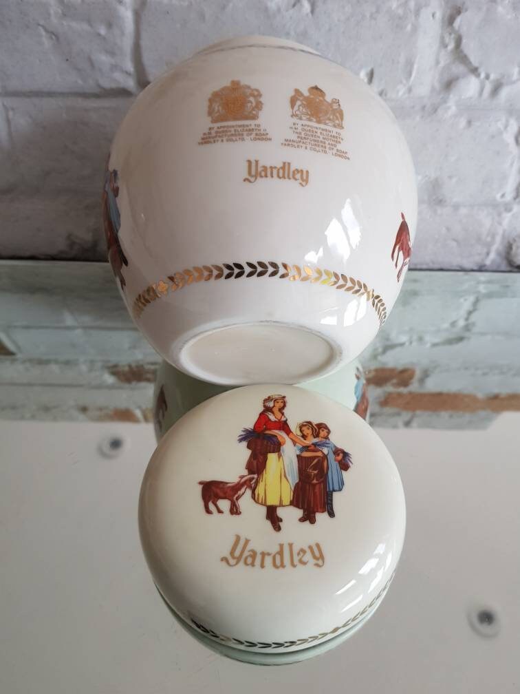 Vintage yardley Commemorative Ginger Jar Etsy