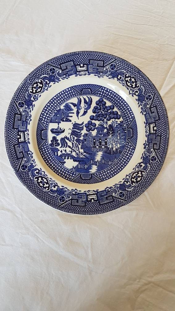 Swinnertons Staffordshire England old Willow Etsy