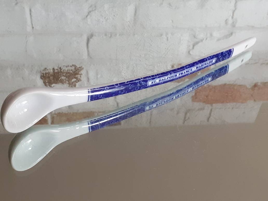 Vintage Style French Tableware Ceramic Ladle by St. Dalfour Etsy