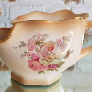 Vintage &quot;Blakeney&quot; LARGE Shaving Mug Floral Design RARE & Collectable