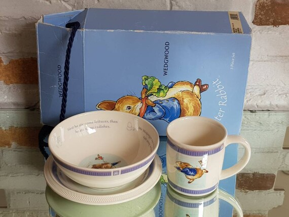 wedgwood peter rabbit set