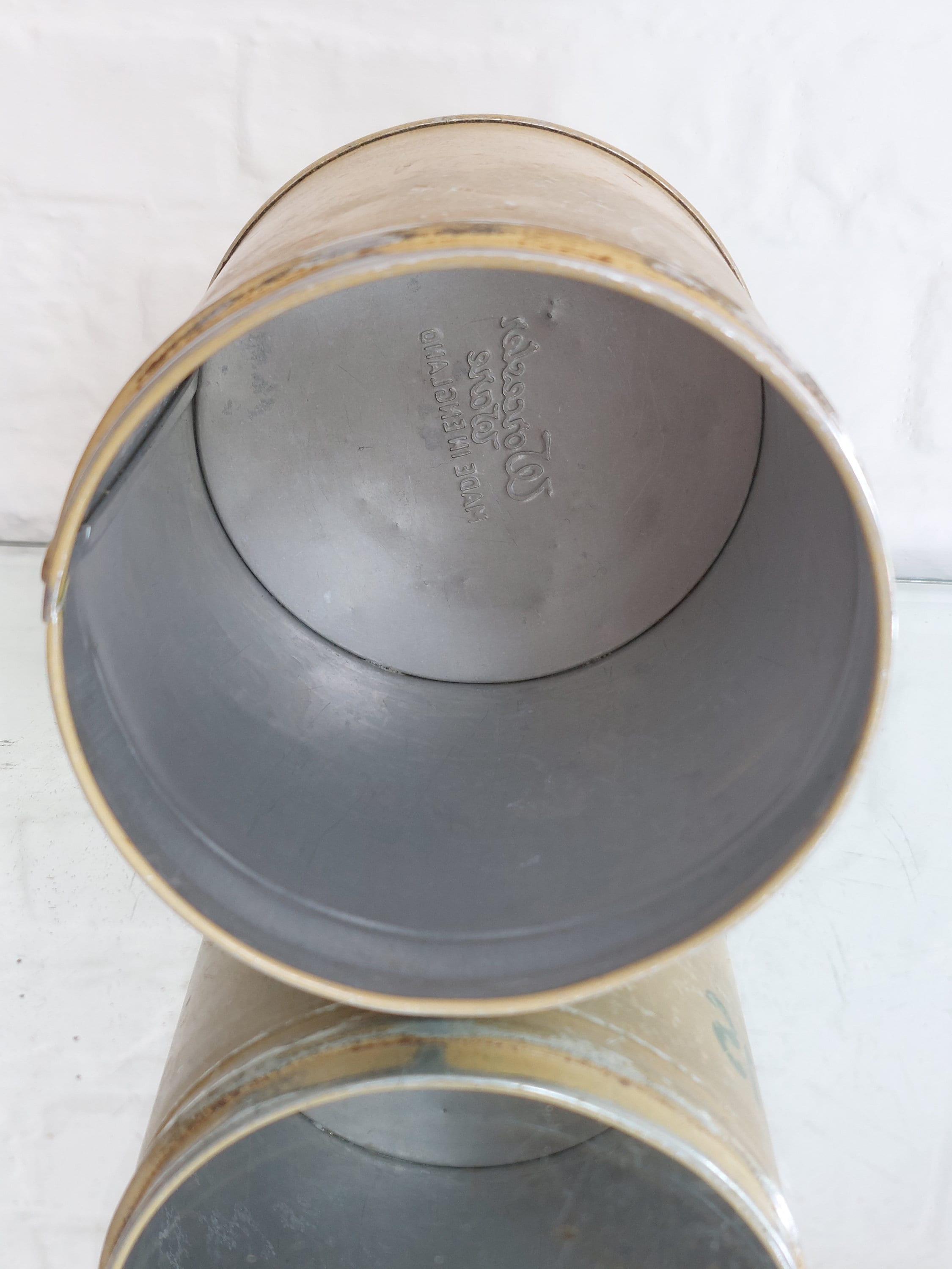 Vintage Worcester Ware England Tea- Sugar Lidded Tins C1940 - Etsy