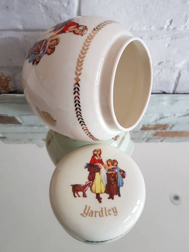Vintage yardley Commemorative Ginger Jar Etsy