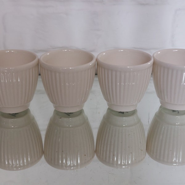 Wedgwood "Windsor" Coquetiers X 4 Crème Ware c1970