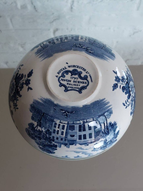 Vintage Royal Worcester 1790 Avon Scenes Palissy England 7
