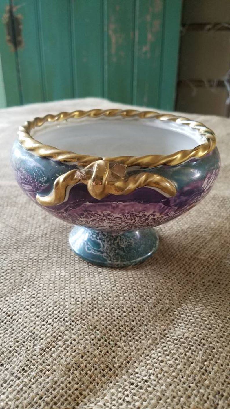 Made in Italy Vintag Italian Ceramic 6.5 Wide Bowl
