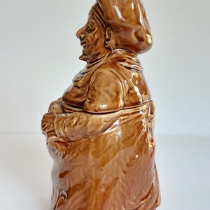 Vintage Sadler LARGE Ceramic Baker Character-Novelty Lidded Flour Storage Dish! image 9