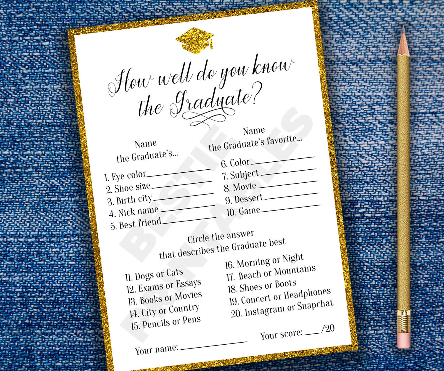 graduation game cards download graduation party decoration