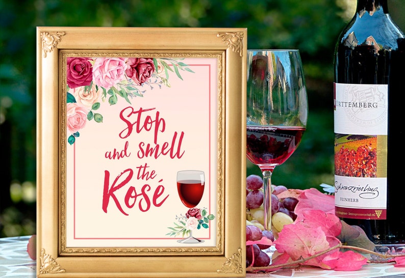 Stop and smell the rose sign stop and smell the ros sign  etsy