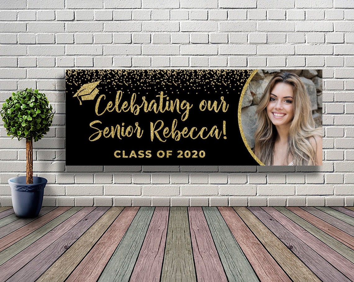 DIGITAL OR PRINTED Senior 2020 banner Graduation 2020 banner | Etsy
