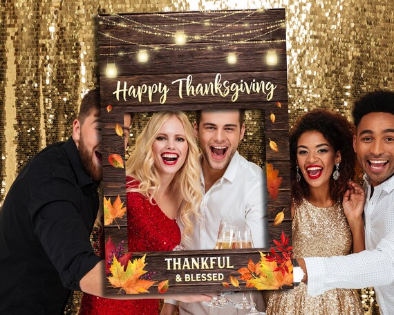 Aazon.co: Friendsgiving Banner Pre-Strung Friendsgiving Decorations