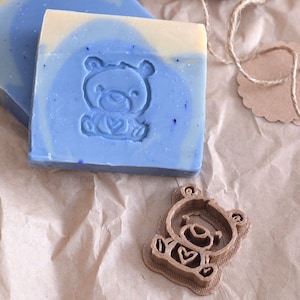 Orso Tampon per Sapone, Tampon Bear. Tampone per sapone SAF