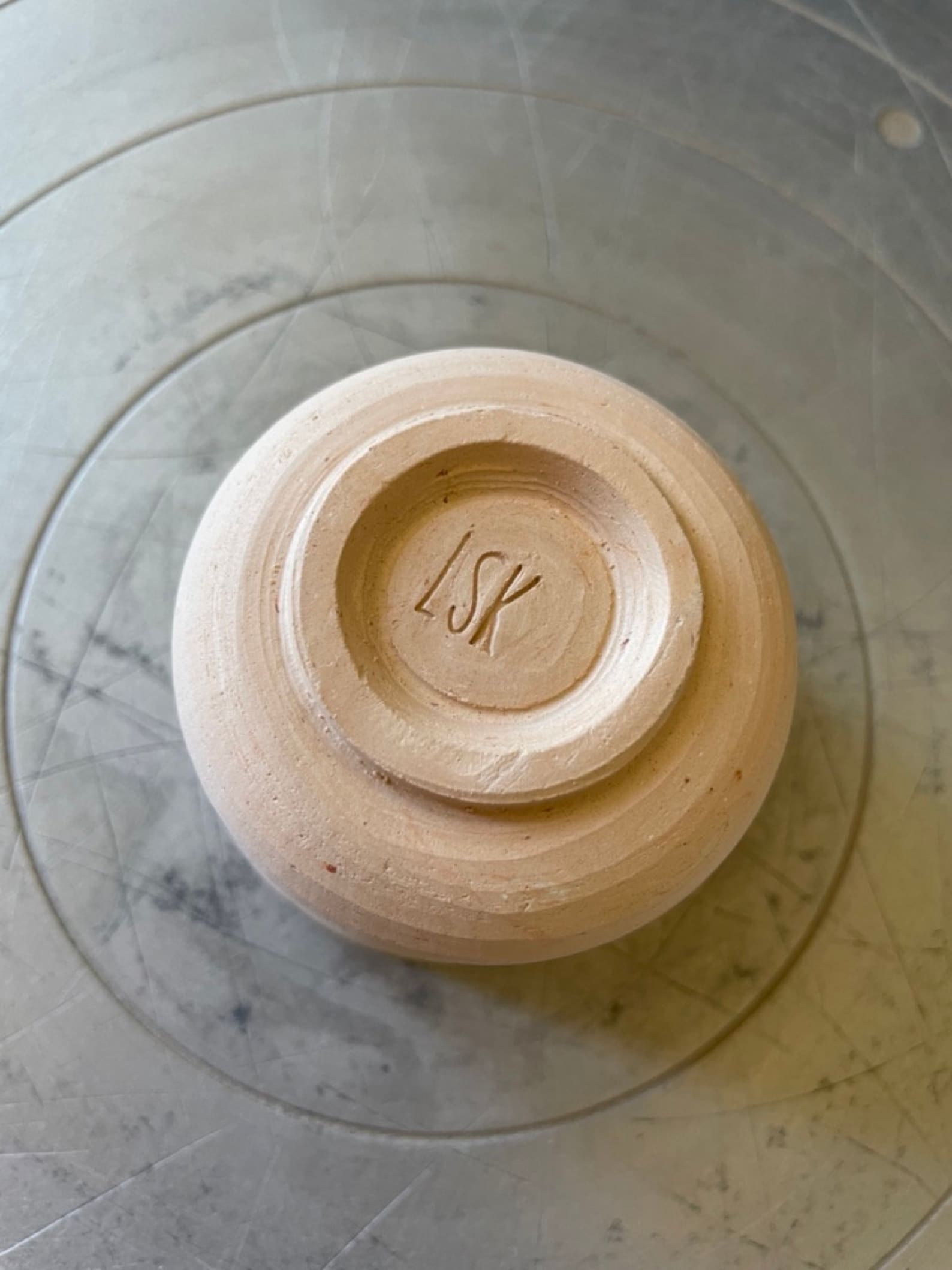 Rd Monogram On Studio Pottery Monogram Pottery Stamp. Acrylic Ceramic Stamp With Signature. Pottery ...