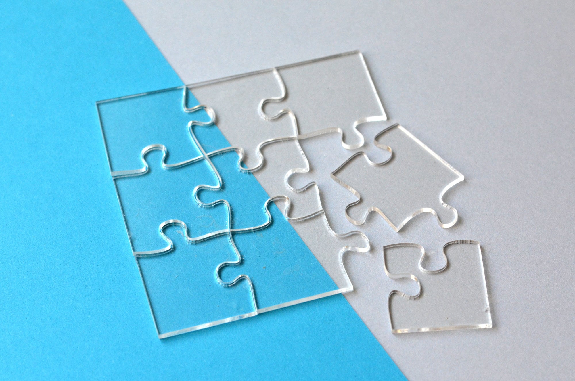 200-delige Transparante Acrylpuzzel | Onzichtbare Puzzel 200-delige Transparante Acrylpuzzel | Onzichtbare Puzzel