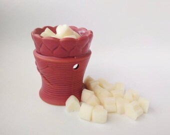 Blue Sea Heart Wax Melts, Vegan Aromatic Wax for Burners, Mini Heart-Shaped Wax Melts, Refreshing and relaxing scent for home