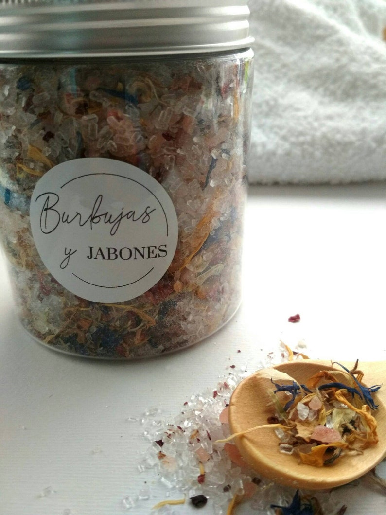 Herbal bath salts Detox bath salts with Epsom salts and | Etsy