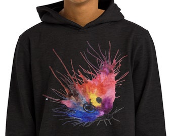 Insect Gift Sweater Garden Lover Sweatshirt Rainbow Butterfly Hoodie Abstract Wings Hoody