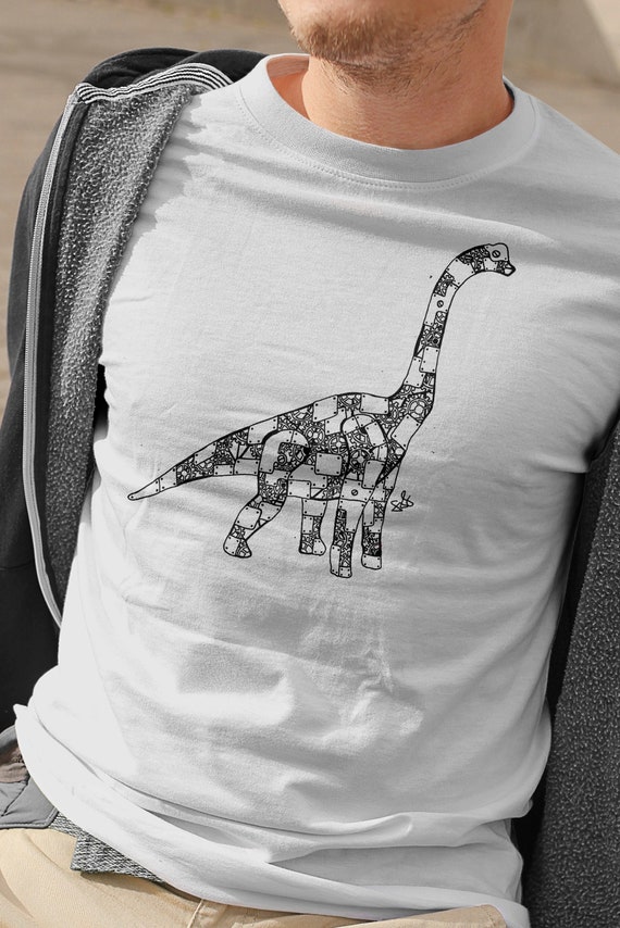 T-shirt Robot Clockwork Dino 