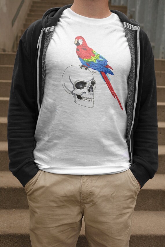 pirate parrot t shirt