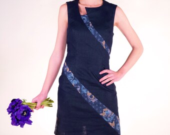 Robe Imprimee Japonais Etsy