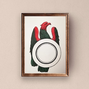 Quadro asso di denari siciliano,Carta da gioco siciliana dipinto,Quadro stile siciliano,Quadro carta da gioco asso,Asso di Denari quadretto