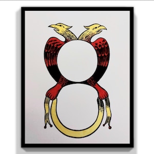 Asso d'oro napoletano,Acquerello carta da gioco scopa,Quadro asso di denari,Carte da gioco italiane scopa,Quadro napoletano carta Asso d'Oro