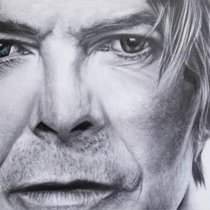 David Bowie poster,David Bowie art print,David Bowie wall art,Celebrity David Bowie wall decor,David Bowie portrait&#39;s poster,David Bowie art