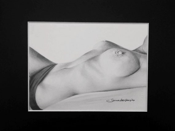 Custom nude portrait from photo, Custom nude art drawing,Photo woman to draw,Pencil drawing from photo,Custom nude pencil drawing from photo