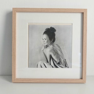 Woman back pencil drawing,Sexy woman pencil drawing,Original pencil drawing,Sensual girl pencil sketch,art of woman back,Woman fine artwork