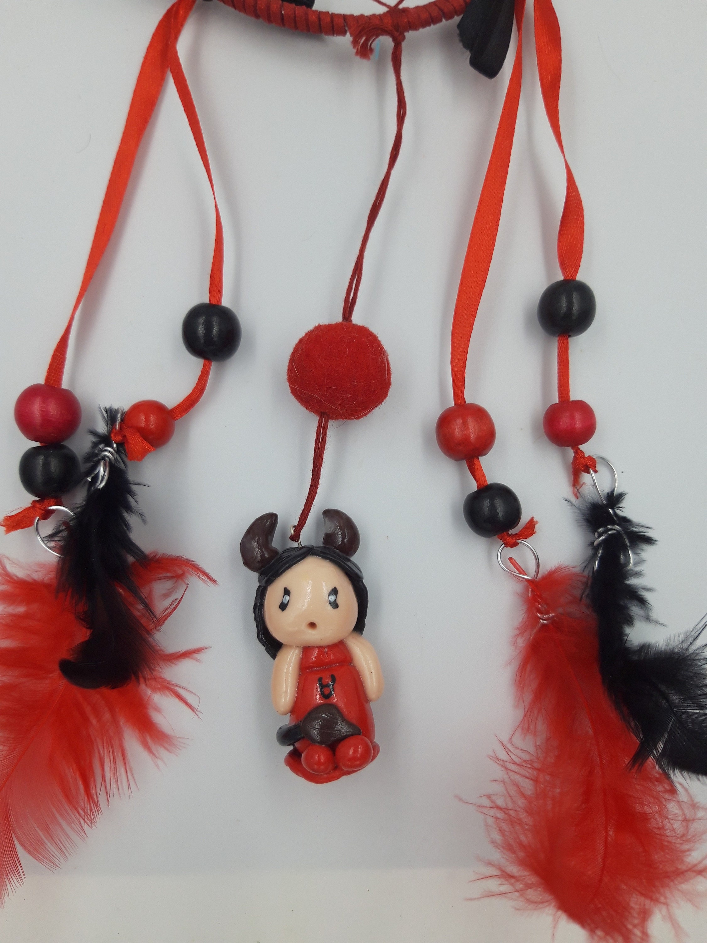 Petit Attrape-Rêves Féerique Figurine Zodiaque Taureau Garçon- Décoration Chambre Enfant -Attrape Rê