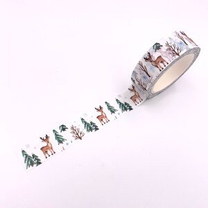 MASKING TAPE Forest Deer, Washi Fantasy Tape, Scrapbooking Bild 4