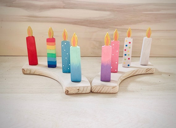 Kerzenstecker Kerze Nachhaltig Kerzen Geburtstag Stecker Grimms Geburtstagsring Geburtstagsstecker Geburtstagskranz Kindergeburtstag Kinder