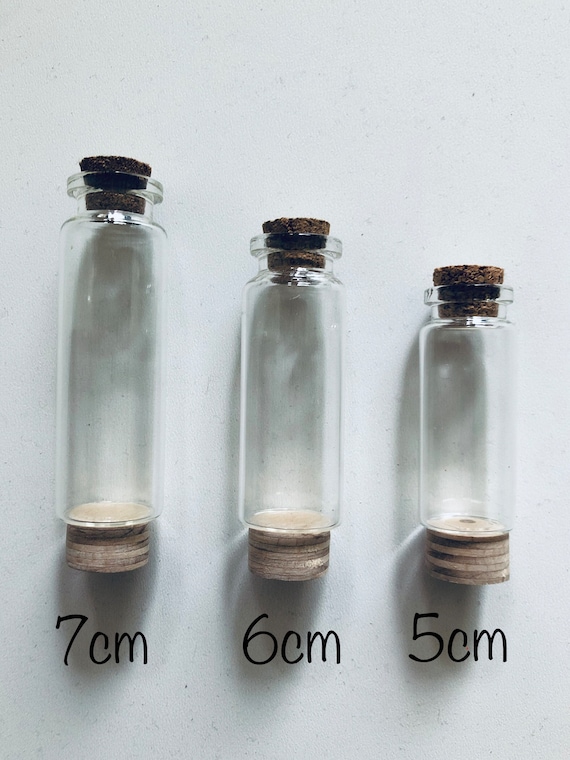 GLASVASE Miniflasche Steckflasche Geburtstagsstecker Blumenvase Deko Skandinavisch Skandi Boho Trockenblumen Vase Geburtstagsring Geburtstag