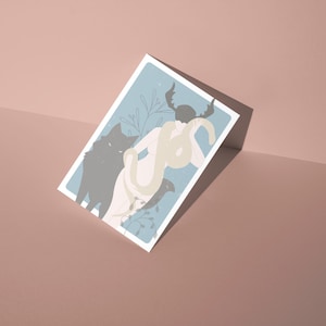 Hel, cartão postal, mitologia nórdica