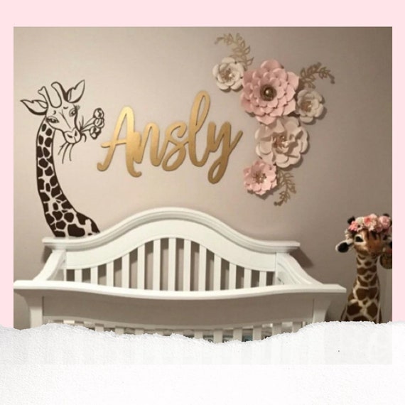 Etsy baby girl room cheap decor