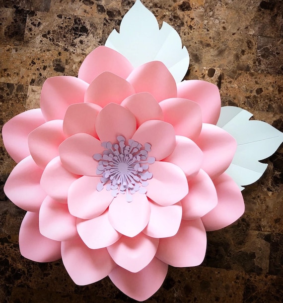 no 20 instant download pdf paper flowers template paper flower diy paper flowers stencil paper flower pattern diy party decor hobby idea paper flower stencil
