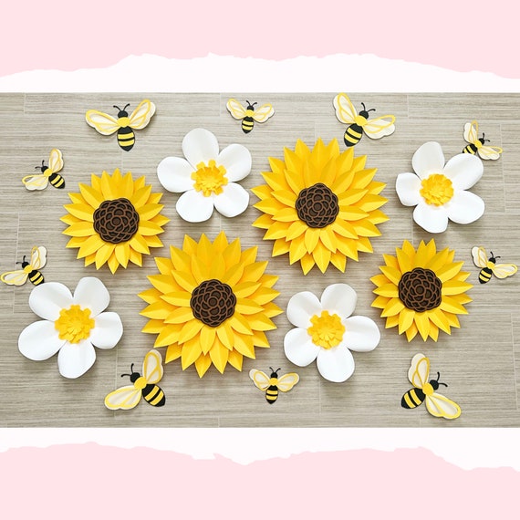 Sunflowers Decor for Sunshine Baby Shower, Bee Party Decor, Bumble