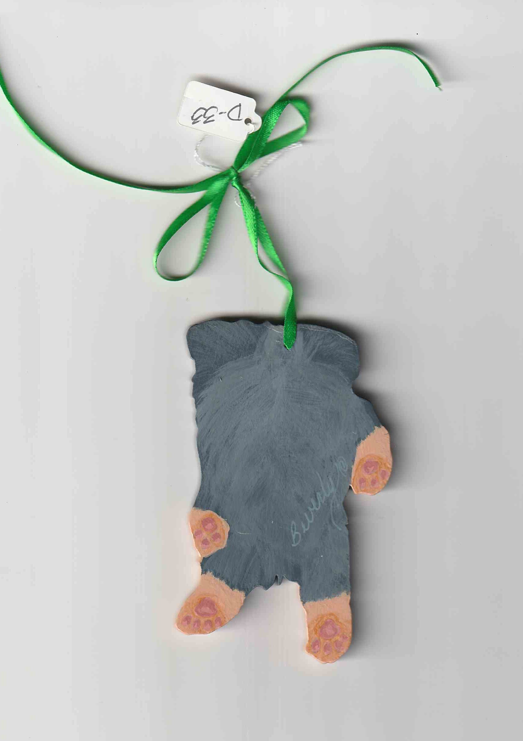 Horloge Schnauzer Murale Ou Autoportante - Cadeau - Fabriqué UK - Bluewater Designs