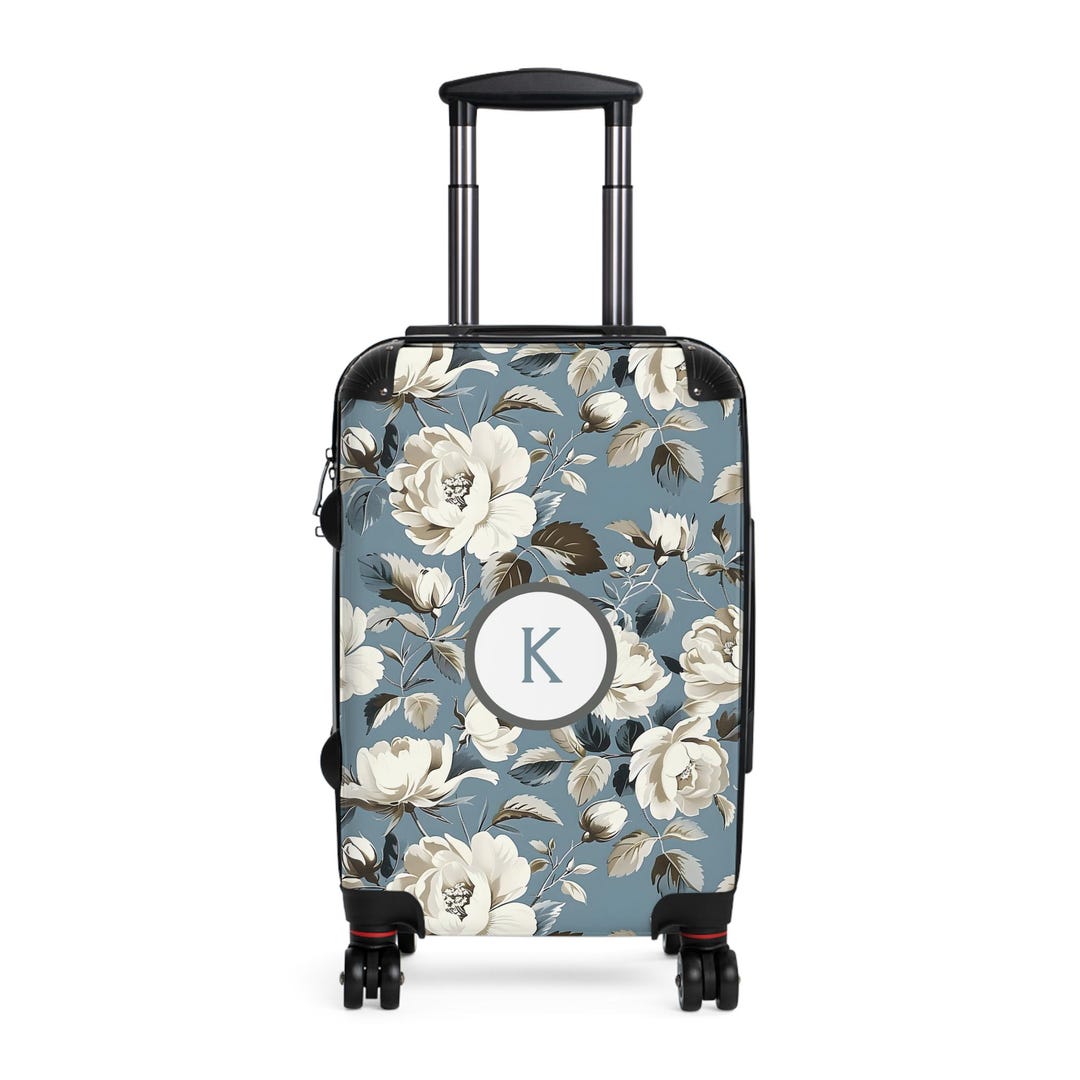 Monogram Suitcase This item is unavailable - Etsy