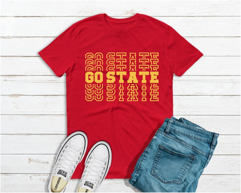 Cyclones Iowa State University Go State T-Shirt
