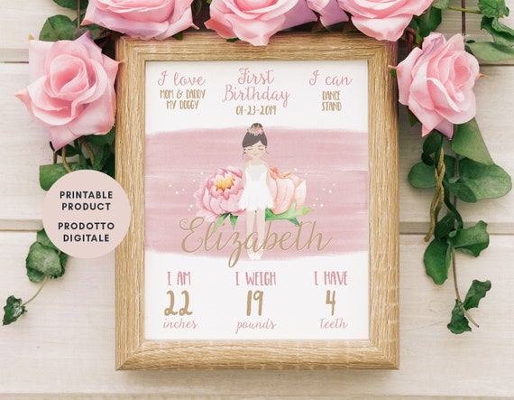 Swan Ballerina Birthday Board Dance And Twirl With The Birthday