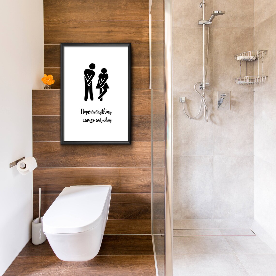 Bathroom Wall Art Decor, Bathroom Wall Art Funny, Bathroom Wall Art Printable, Bathroom Wall Art ...