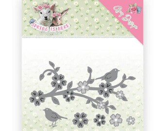 Matrice de découpe Spring is here Amy design, découpe jardinage, découpe animaux, collection au choix, dies de découpe // Scrapbooking