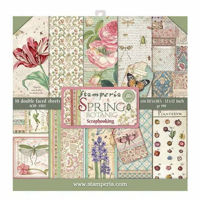 Stamperia Alice Scrapbooking Kit 30x30cm