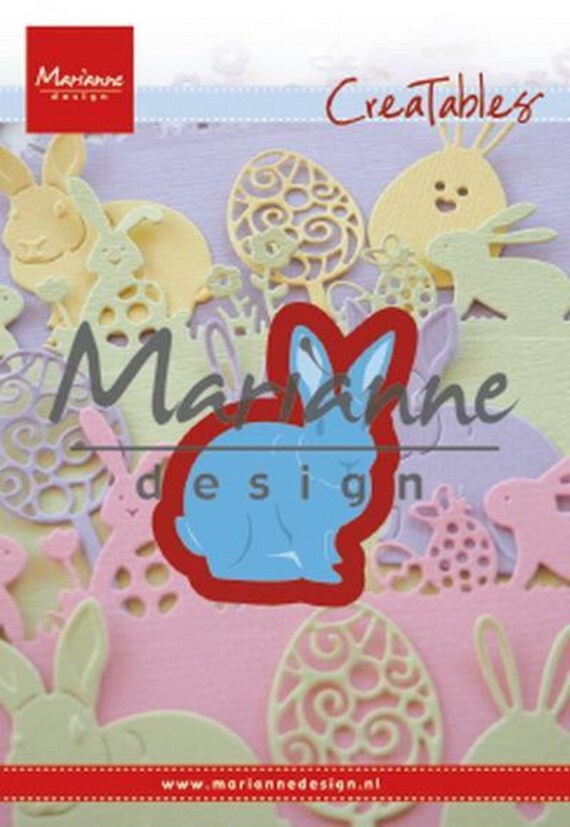 Marianne Design Pasqua taglio fustella, fustelle animali, coniglietto  pasquale, Pasqua, gatto, da scegliere // Scrapbooking -  Italia