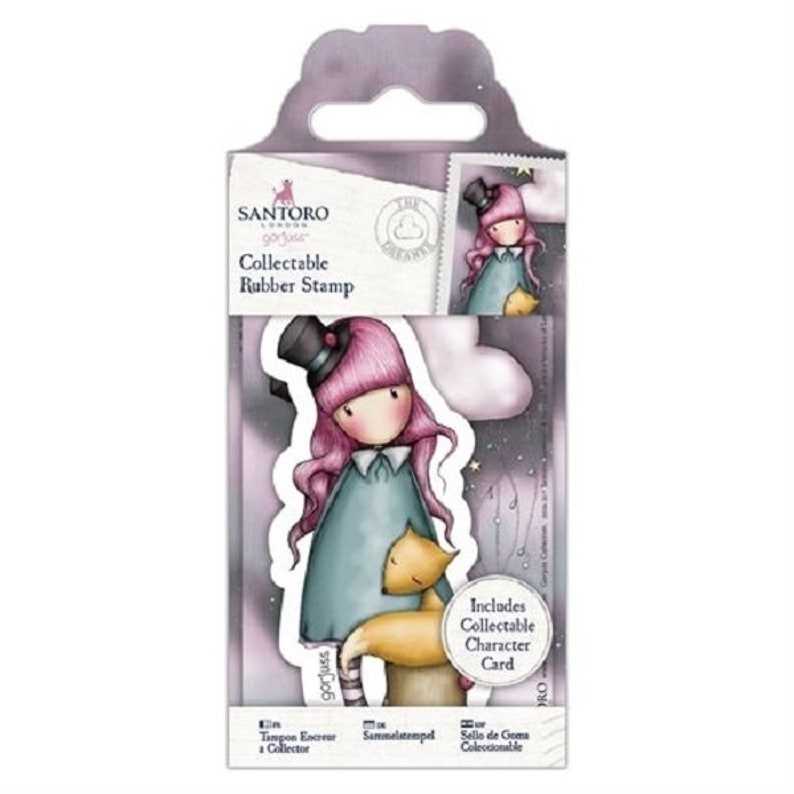 34 Nightlight Santoro/'s Gorjuss Rubber Stamps-No